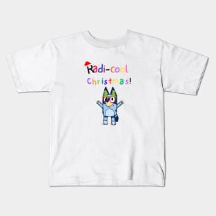 Bluey Radi-cool Christmas Kids T-Shirt